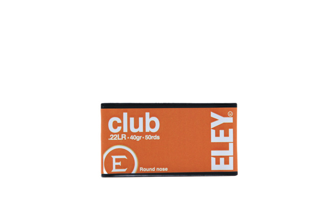 ELEY club Ammunition 22 Long Rifle (500)